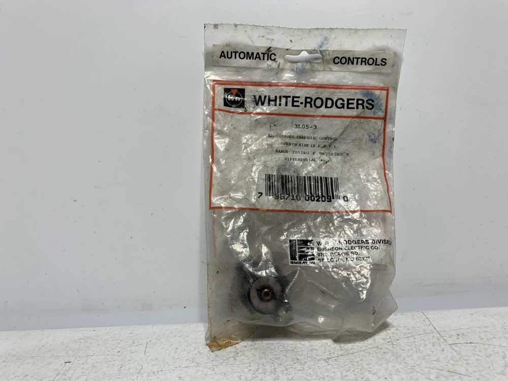 Emerson 3L05-3 Adjustable Snap Disc Control