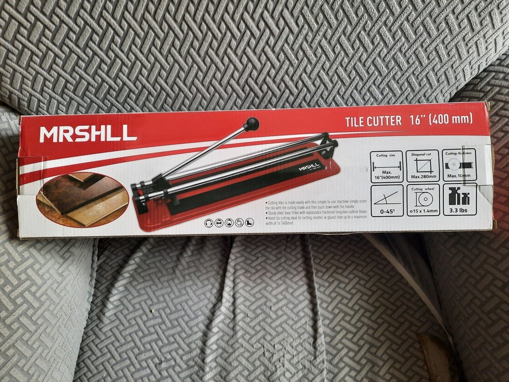 Mrshll 16" Manual Speed Tile Cutter