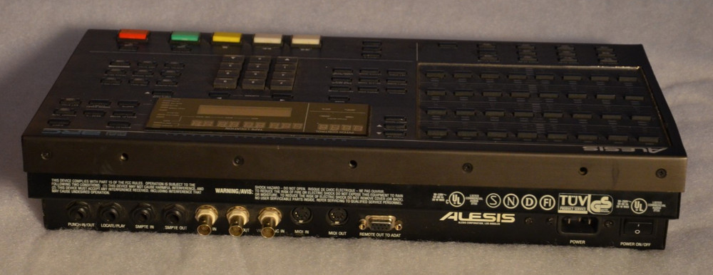 Alesis ADAT BRC Master Remote Control Panel / Powers Up
