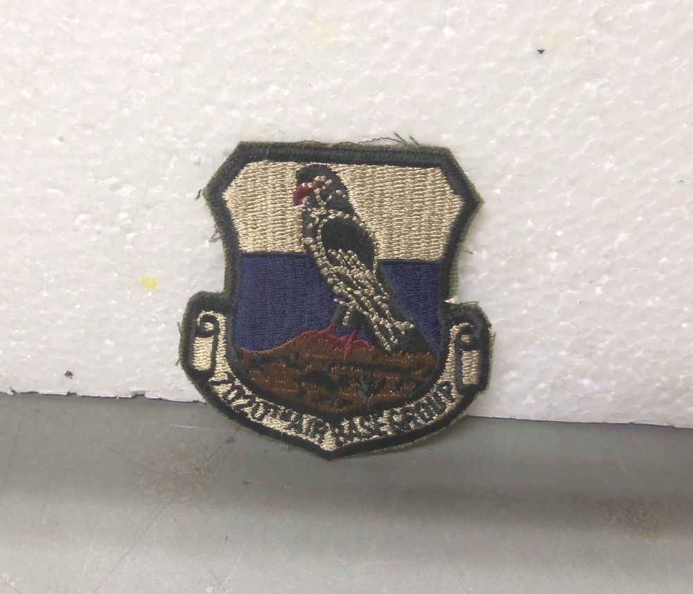 US Air Force 7020th Air Base Group Subdued Embroidered Patch