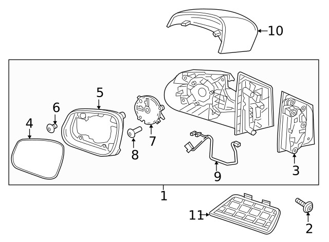 Genuine GM Lower Cap 42692460