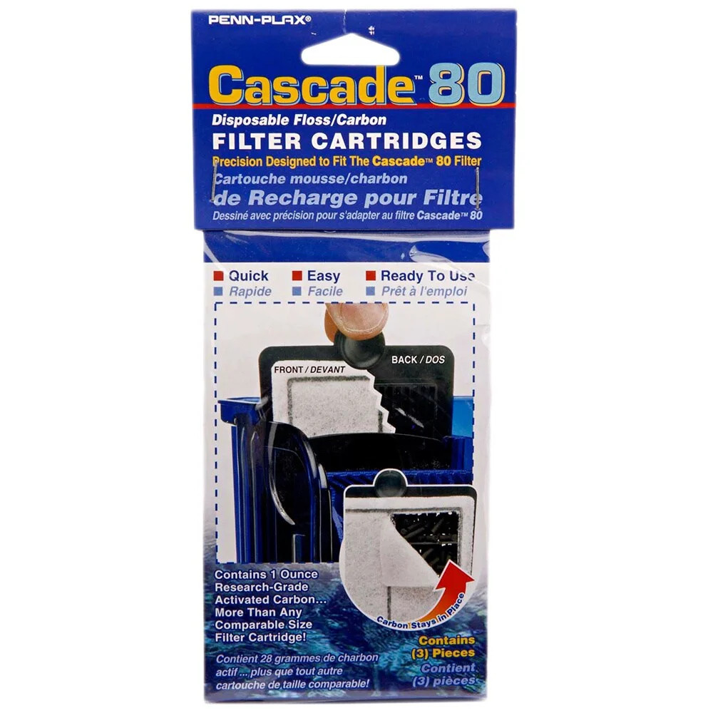Penn-Plax Cascade Aquarium Filter Media 3 Pack