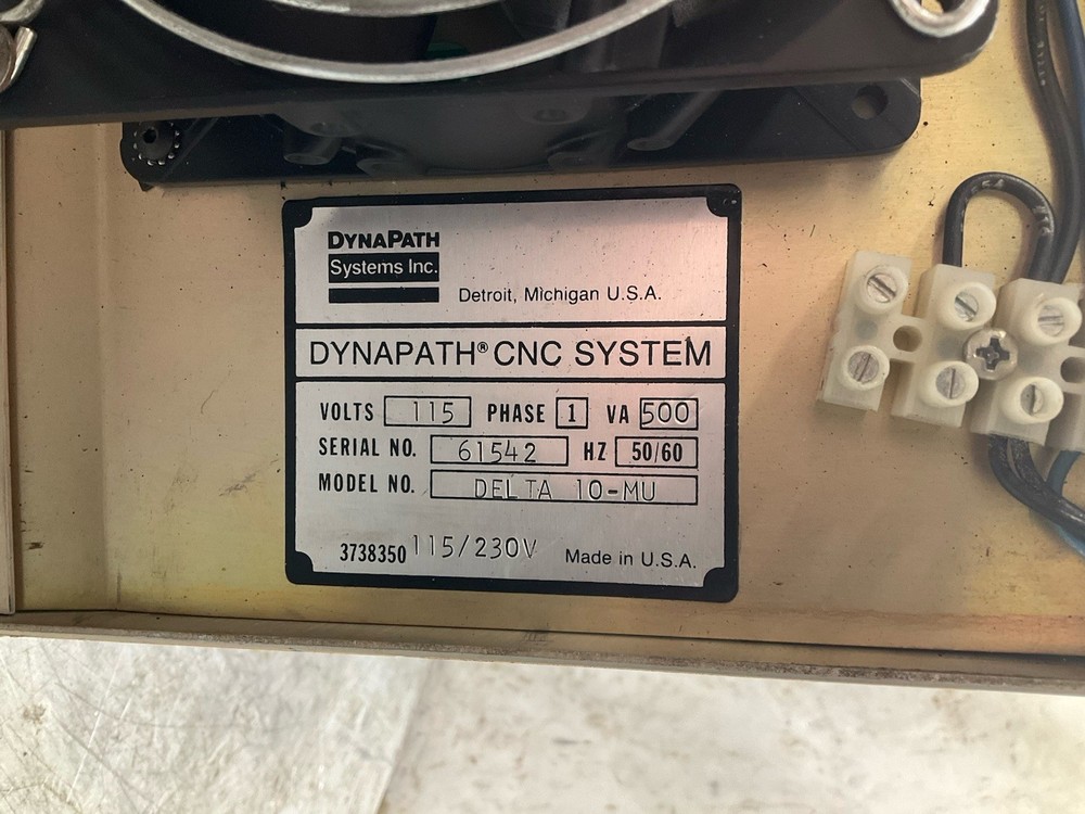 Tree 325 CNC Milling Machine Delta Dyna Path 10-MU Processor Power Supply