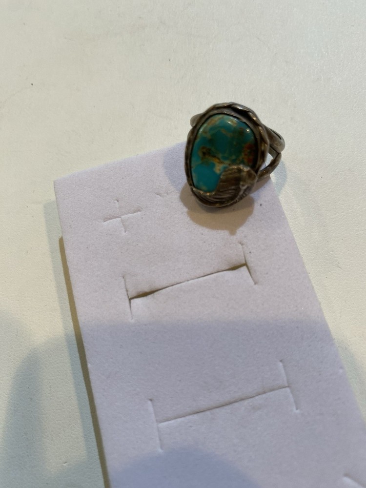 Old Indian Turquoise Ring