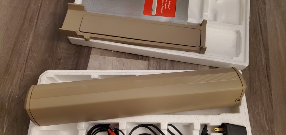 CAUZIN SOFTSTRIP READER FOR MACINTOSH VINTAGE APPLE WITH FLOPPY SOFTWARE
