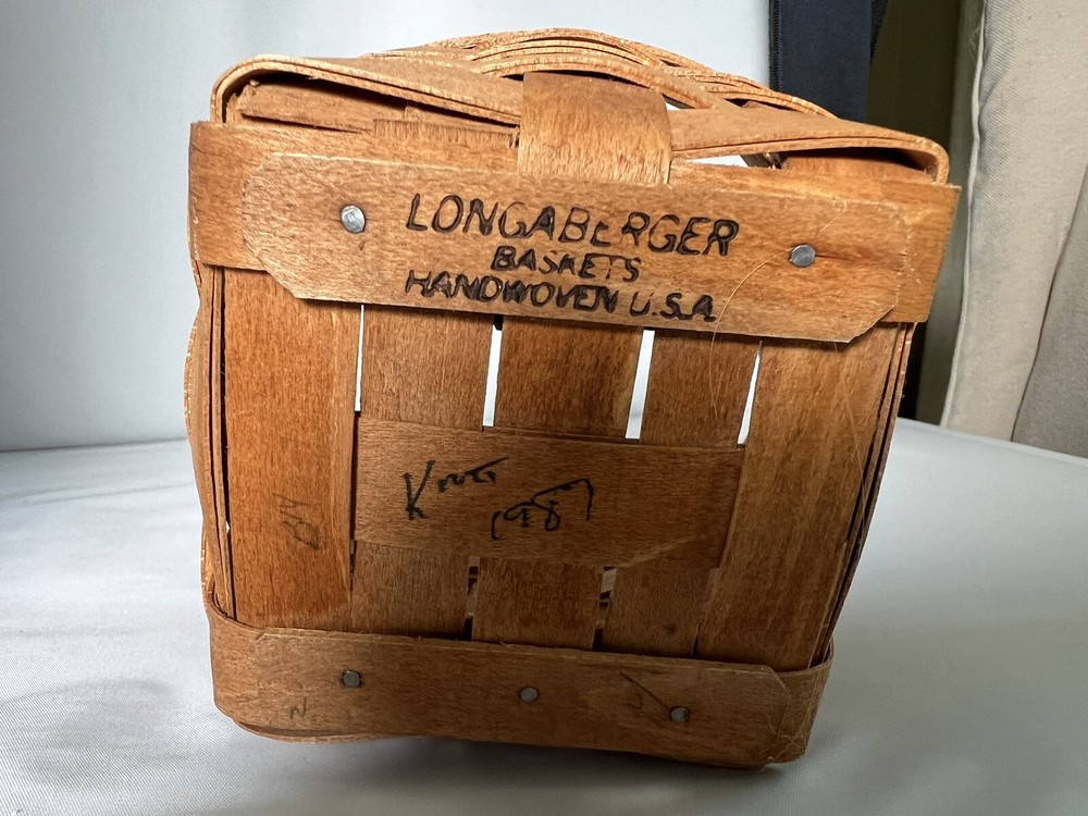 Longaberger Small Peg Basket