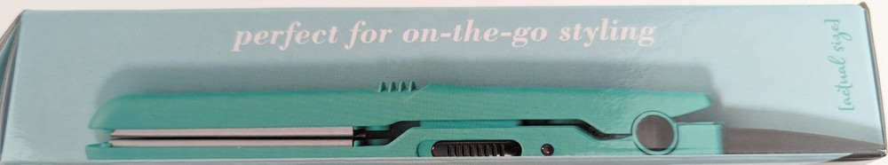 Conair Flirty Flat Iron Teal Mini