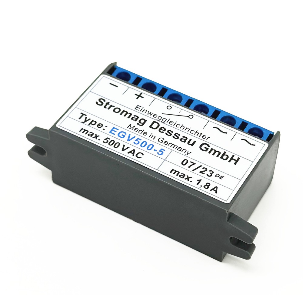 Stromag Dessau GmbH Einweggleichrichter EGV500-5 500VAC 1.8A rectifier module