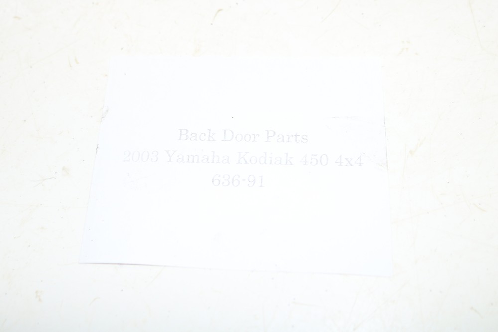 2003 Yamaha Kodiak 450 4x4 Winch Mount Mounting Plate Bracket