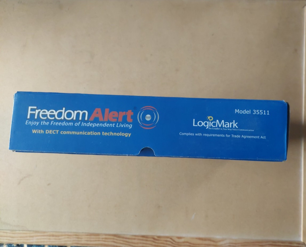 LOGIMARK FREEDOM ALERT PERSONAL EMERGENCY RESPONSE SYSTEM MODEL 35511 NEW OPEN