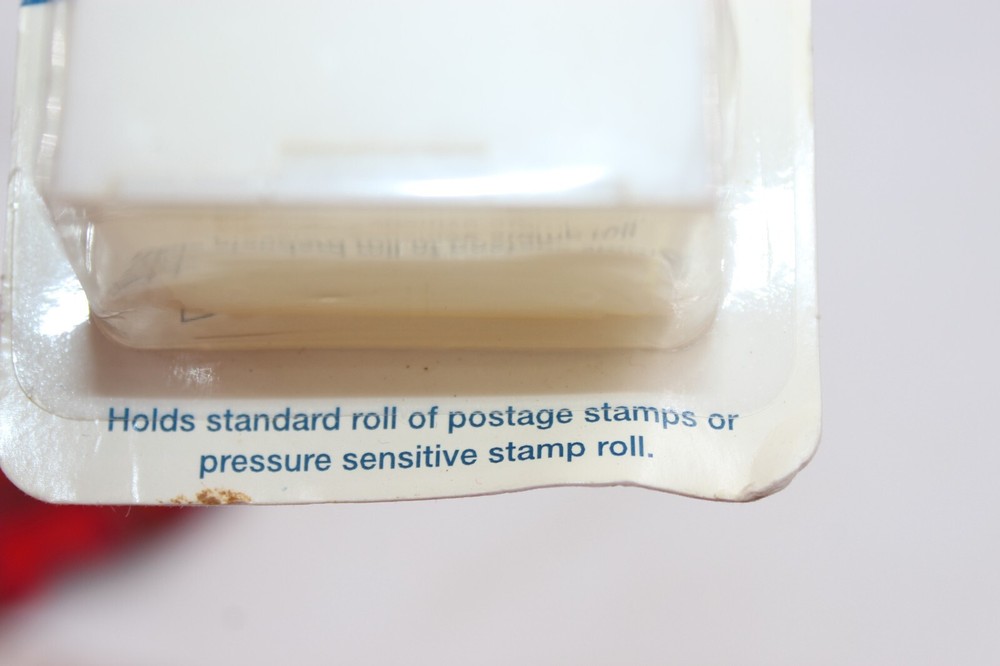 Vintage U.S. MAIL® Hinged Plastic Post Office Mailbox Stamp Dispenser NOS NEW