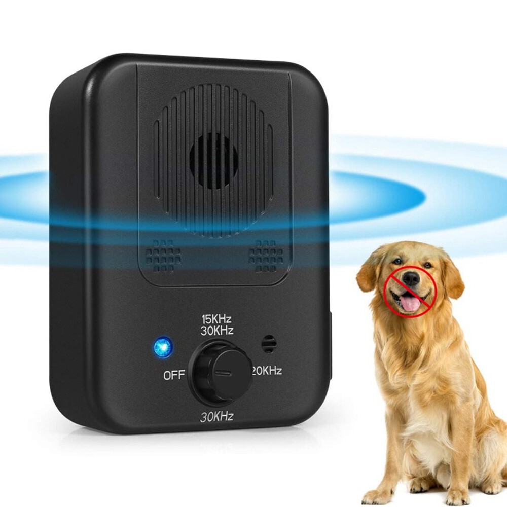 Dog Ultrasonic Bark Device Anti Barking Control Stop Training Repeller Pets