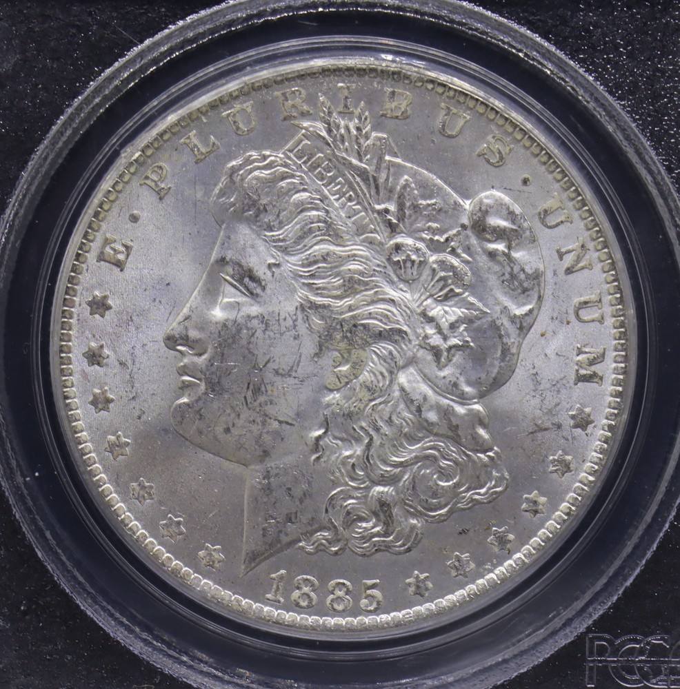 1885-O Morgan Dollar PCGS MS63