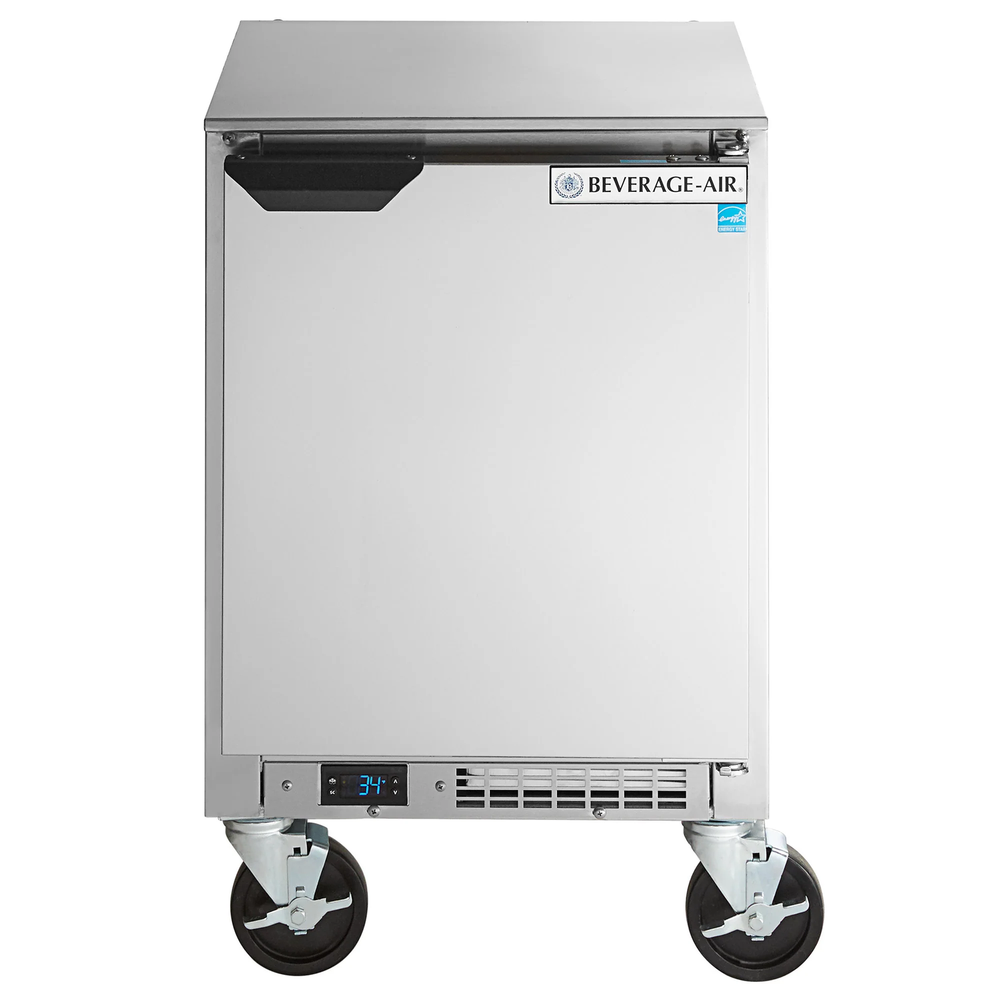 Beverage-Air 20" Shallow Depth Low Profile Undercounter Refrigerator