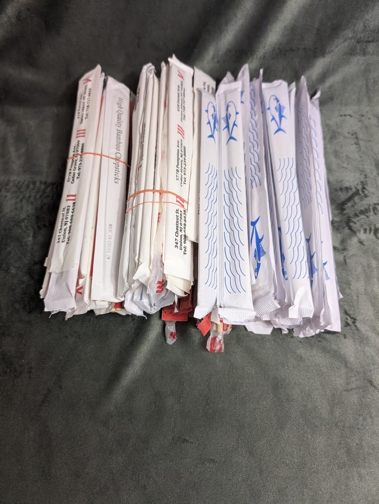 disposable chopsticks. Mix Lot.