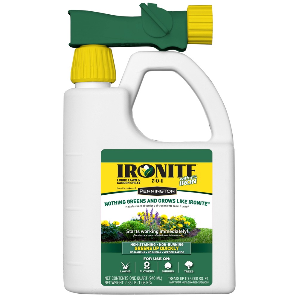 Central Garden 100525937 Coverage 5,000 sq ft, 32 oz Ironite, 32 oz/5000, Plain