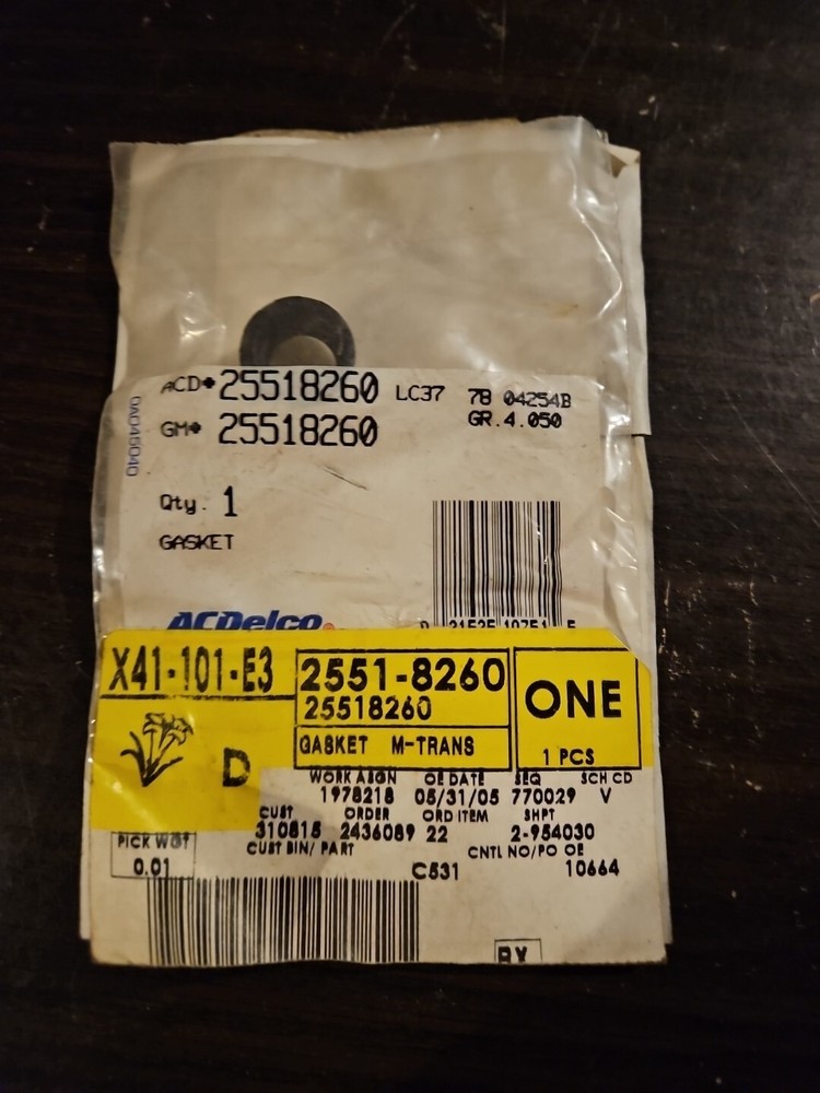 NOS ACDELCO 25518260 Multi-Purpose Seal