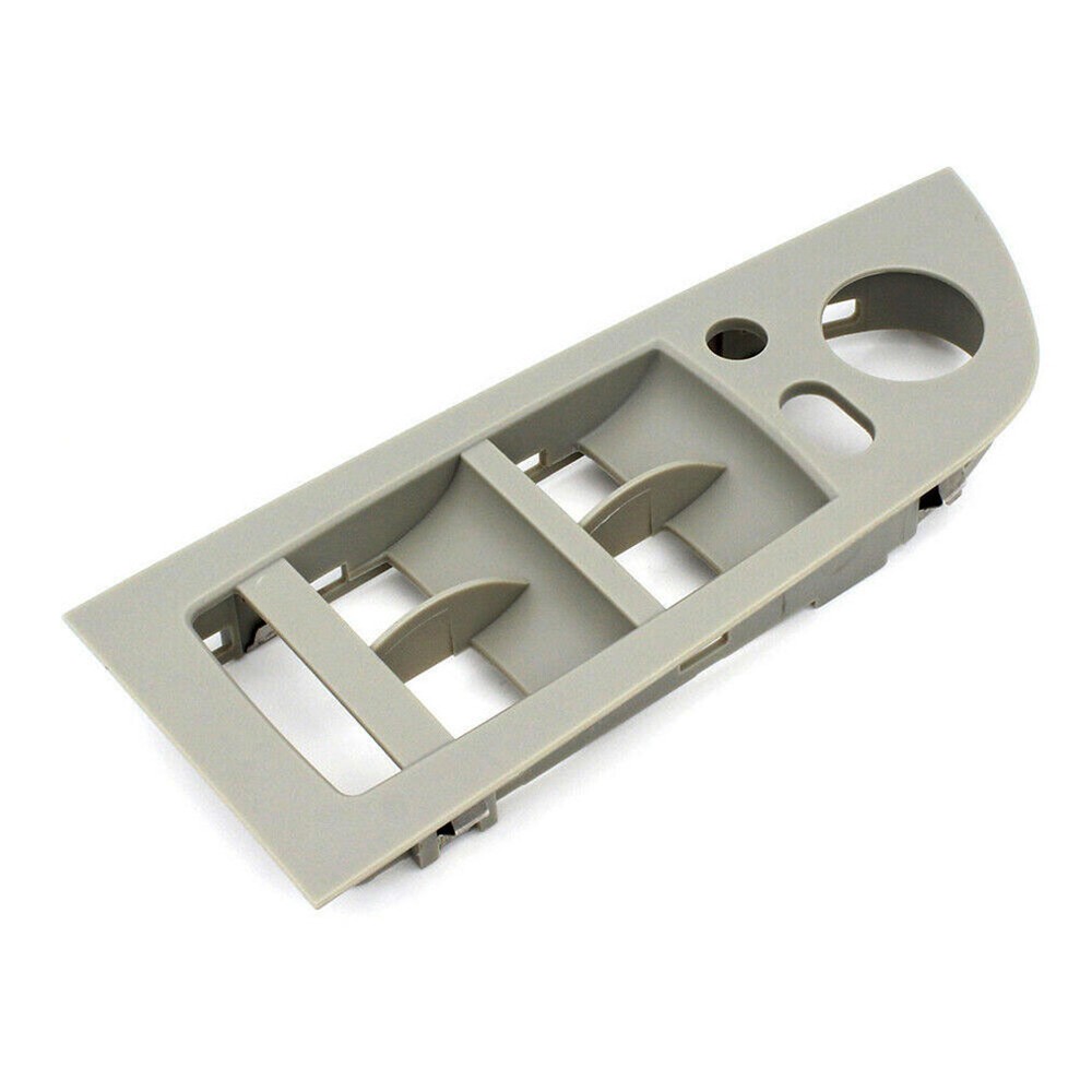 Left Driver Side Pull handle Window Switch Panel For BMW 3 Series E90 E91 Gray