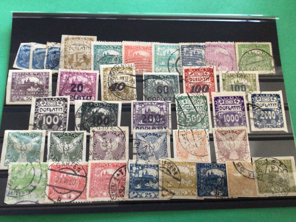 Czechoslovakia early used stamps A15231