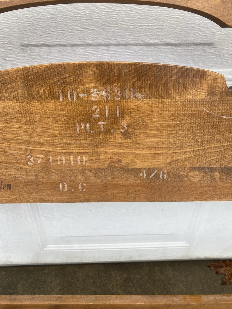Ethan Allen Heirloom Maple Nutmeg Full Size Headboard