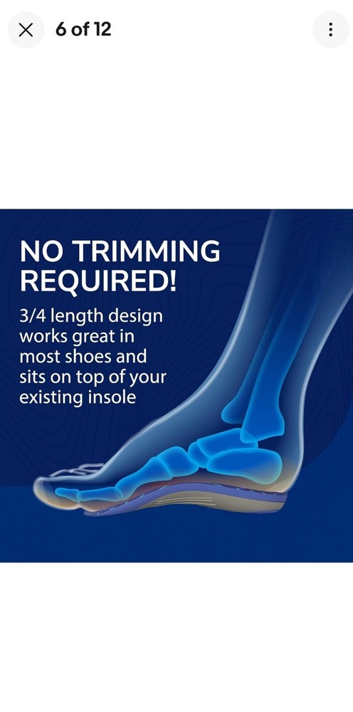 Dr. Scholl's CF340 Custom Fit Orthotic Inserts