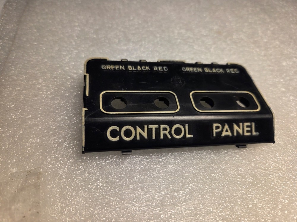 Vintage Marx O Gauge 4-Button Transformer Control Panel Shell Only--Used