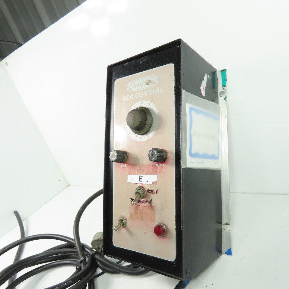 Dayton SCR Control SCR Motor Speed Control Forward/Stop Switch