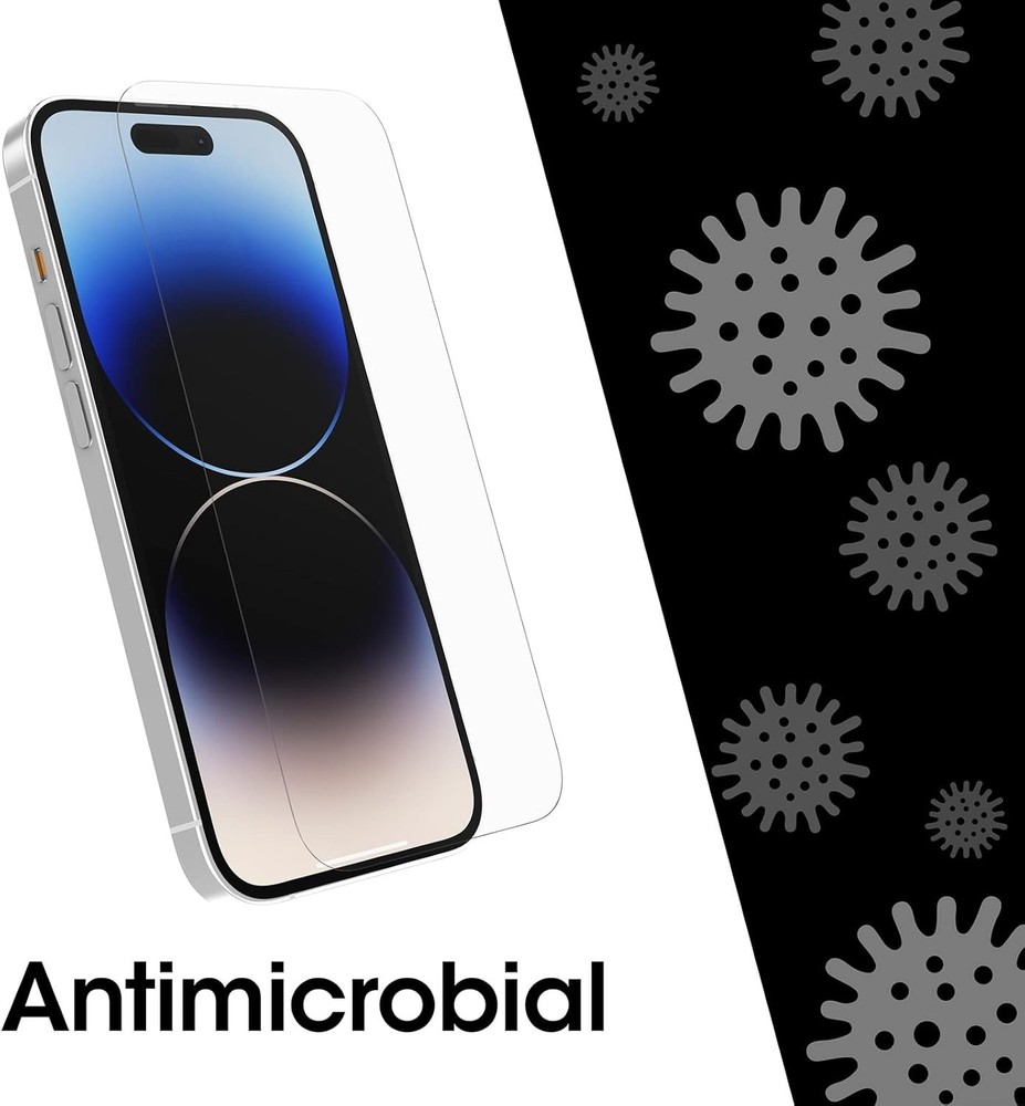 OtterBox iPhone 14 Pro Amplify Glass Blue Light Guard Screen Protector -Clear