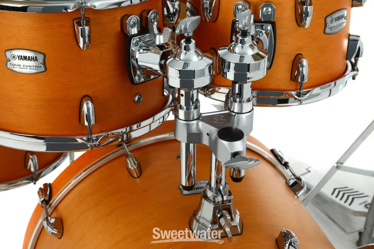Yamaha TMP0F4 Tour Custom 4-piece Shell Pack - Caramel Satin