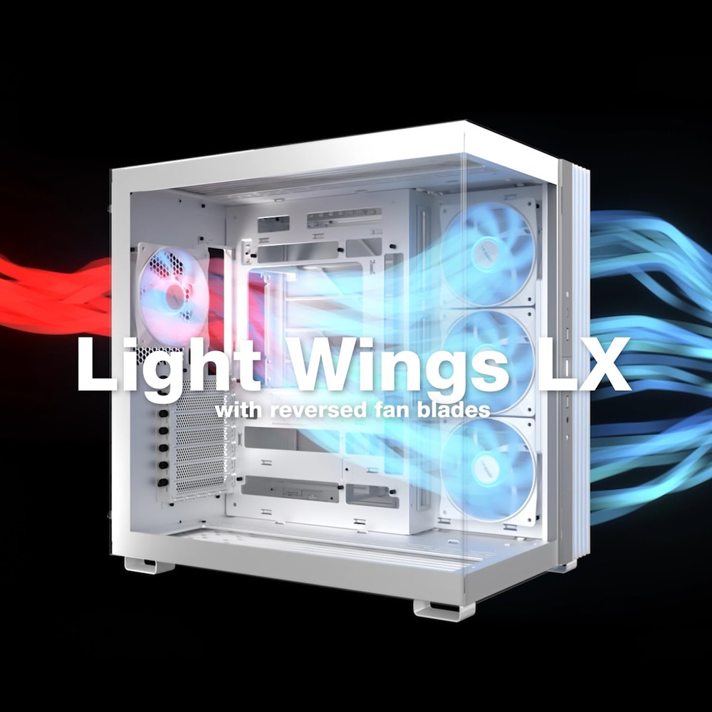 Light Base 600 DX PC Case | Black | BGW65
