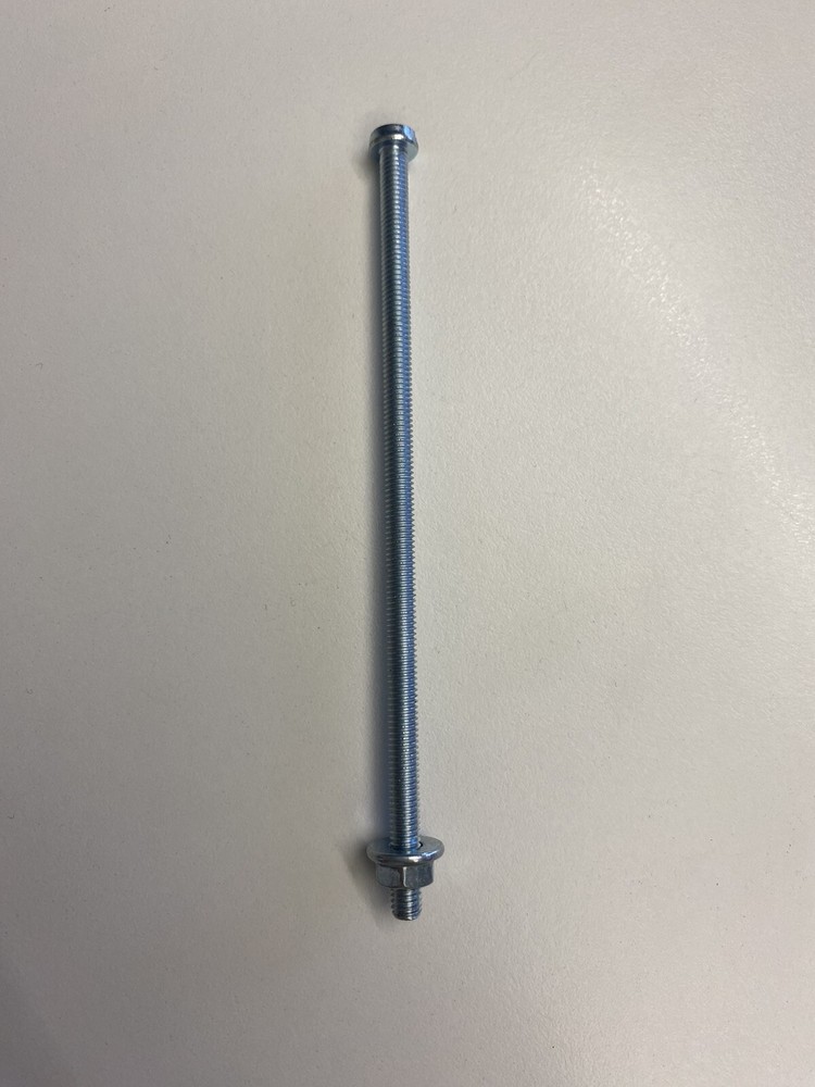 GALVANIZED SCREW CYLINDRICAL HEAD SCREWDRIVER M4x100 DIN 84 + NUT 100 PCS. !