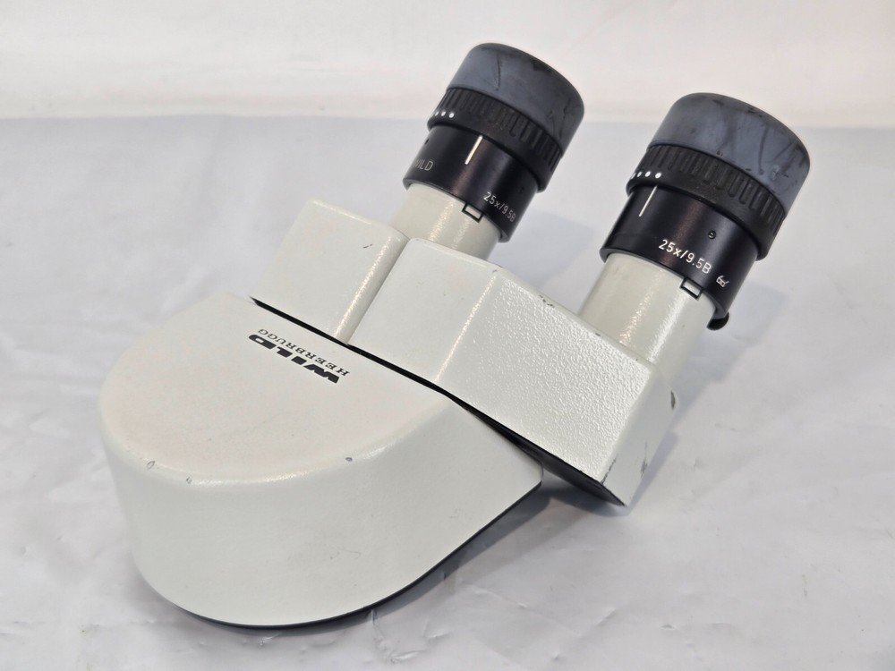 Wild Heerburg Microscope Binocular Head 25x9.5B