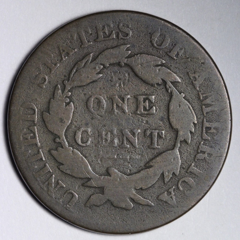 1822 Coronet Head Large Cent CHOICE VG E120 WCL