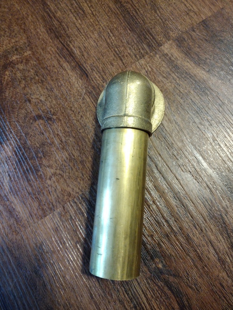 1.5" Brass Pipe Lot 4 Pieces