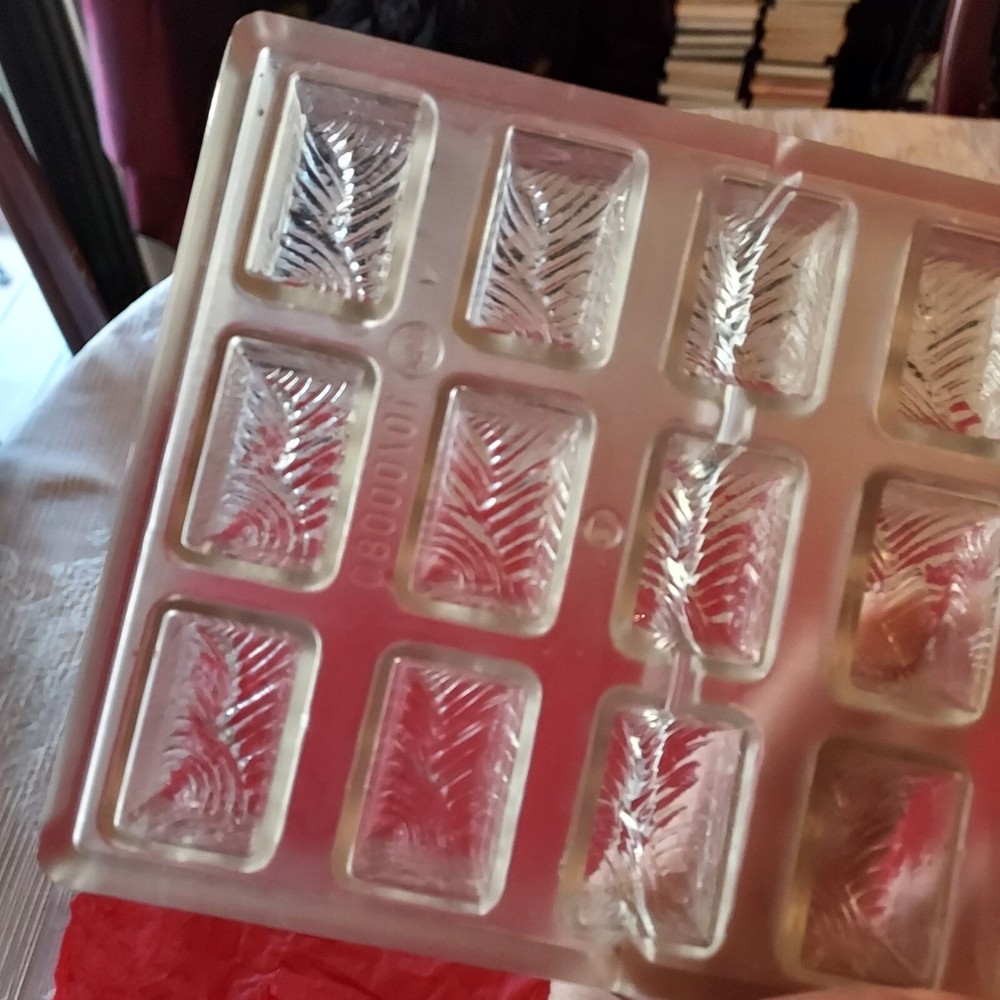Vintage Candy Chocolate Mold Pro Decorative Rectangles Agathon Bottrop Germany