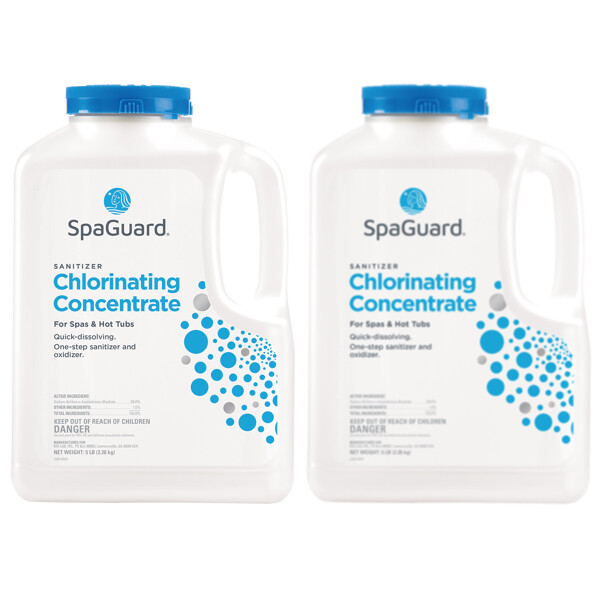 SpaGuard Chlorinating Concentrate 5 lb - 2 Pack