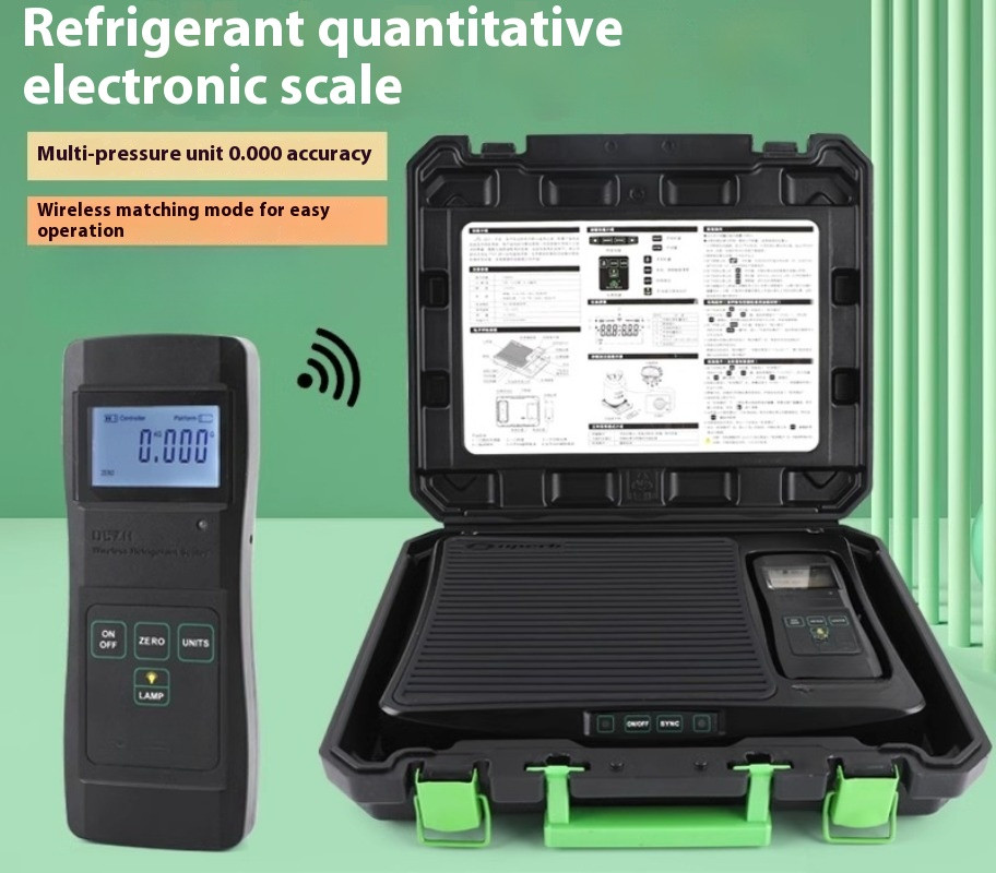 High Precision Refrigerant Counting Portable Refrigerant Fluoridation Scale