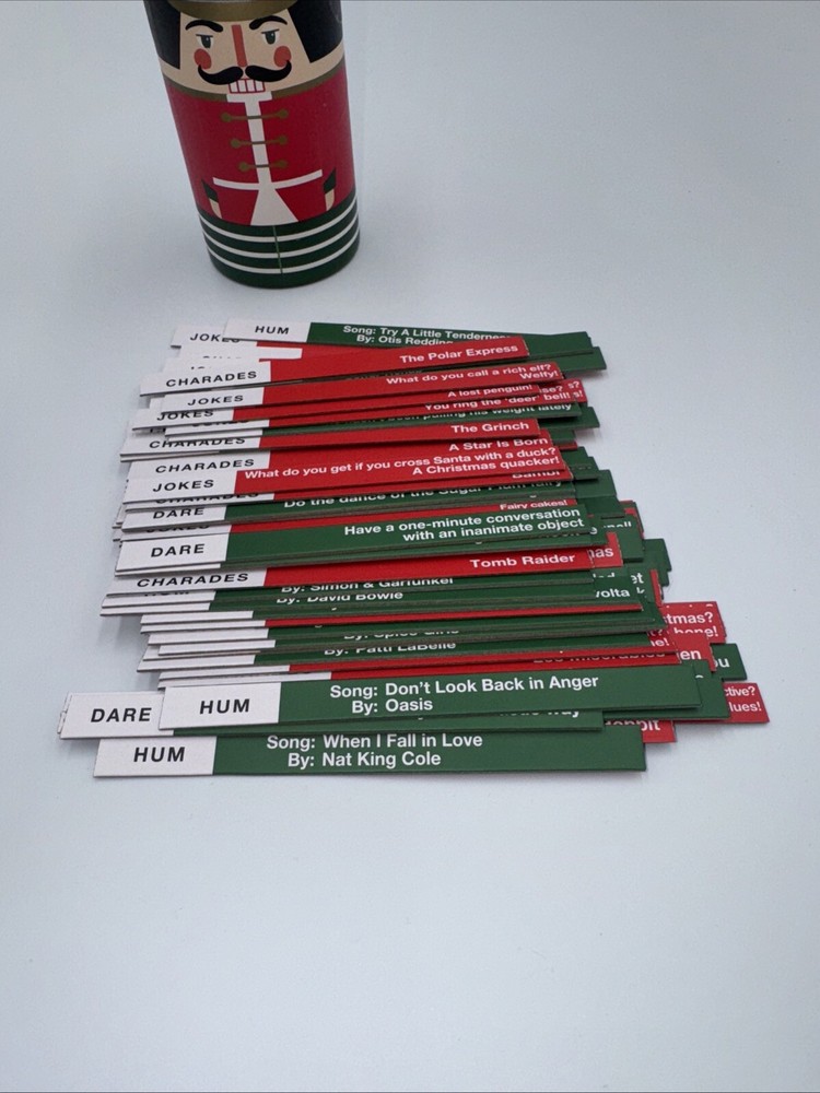 NUTCRACKER CHRISTMAS DIPSTICK GAME