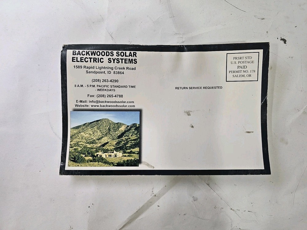 Backwoods Solar Electric Systems 2006