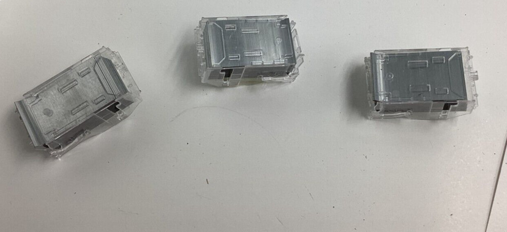 (QTY 3) Staple Cartridge Replacement Part Refill For Printer