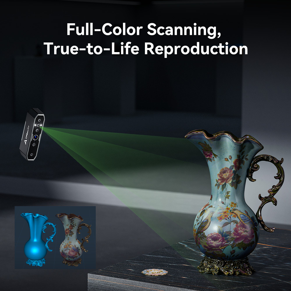 Creality Otter Handheld 3D Scanner With Scan Bridge