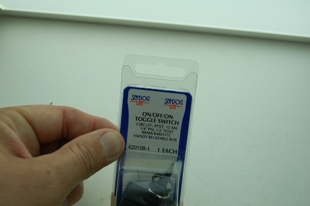 NEW Seadog Toggle Switch Single Pole-On/Off/On 420108-1