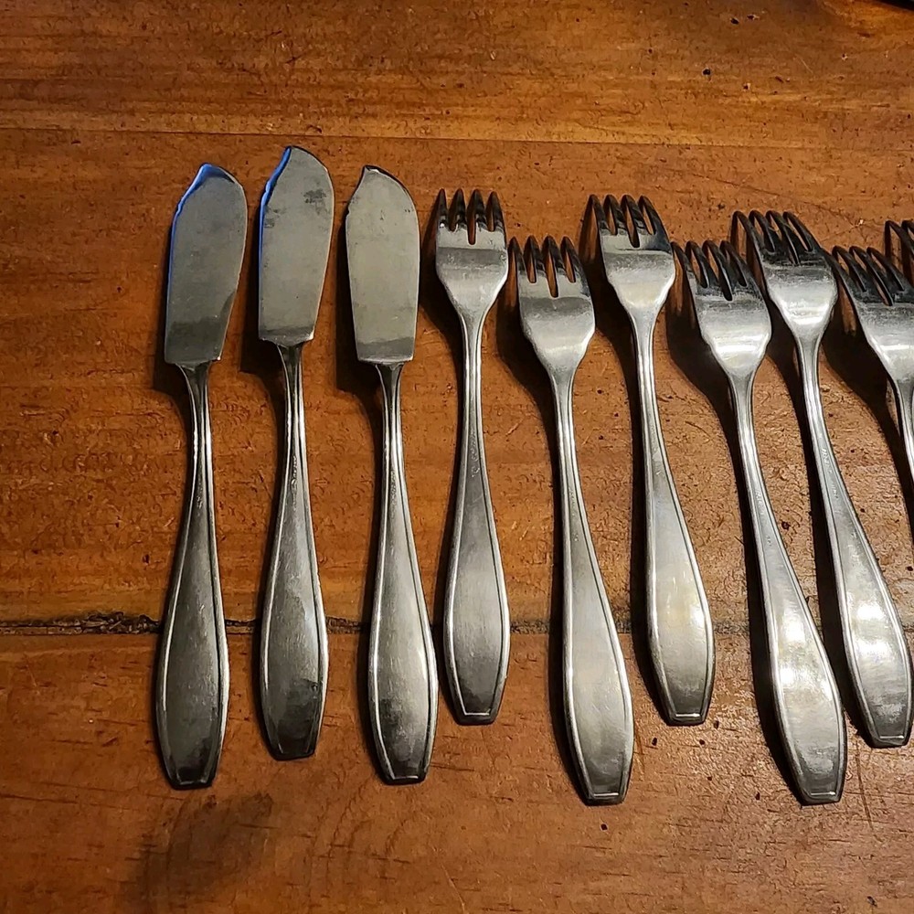 ARGIRO INOX Flatware Set Of 11