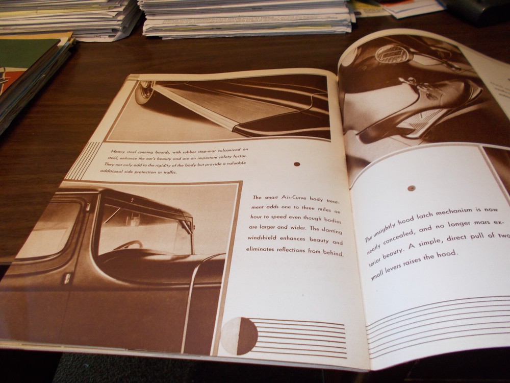 1932 Studebaker 48-page Sales Catalog / Original and Very Nice !!