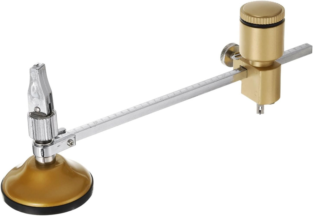 Circular Glass Cutter 1.4"-7.9" Cutting Radius Adjustable Precise Cutting Compas