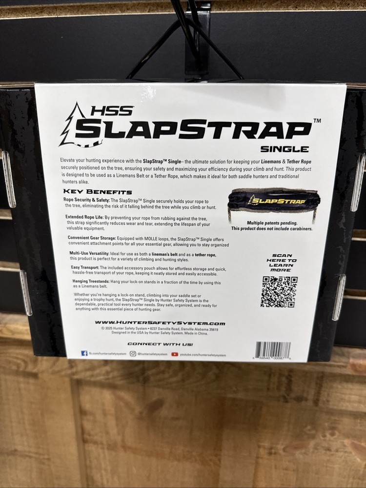 Hunter Safety System Slapstrap Tree Saddle