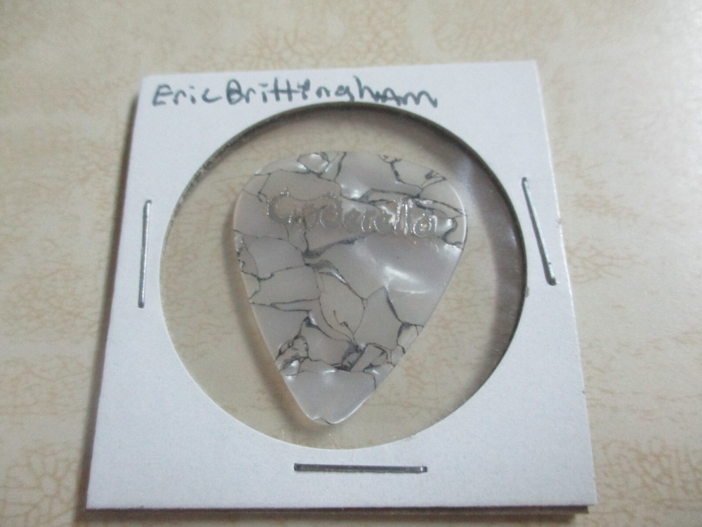 CINDERELLA ERIC BRITTINGHAM AUTHENTIC GUITAR PICK