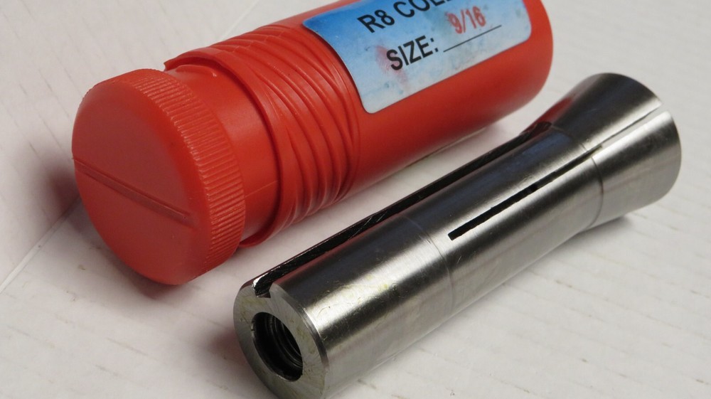PRECISION GRADE R8 STYLE R-8 COLLET SIZE: 9/16 **3 PACK**