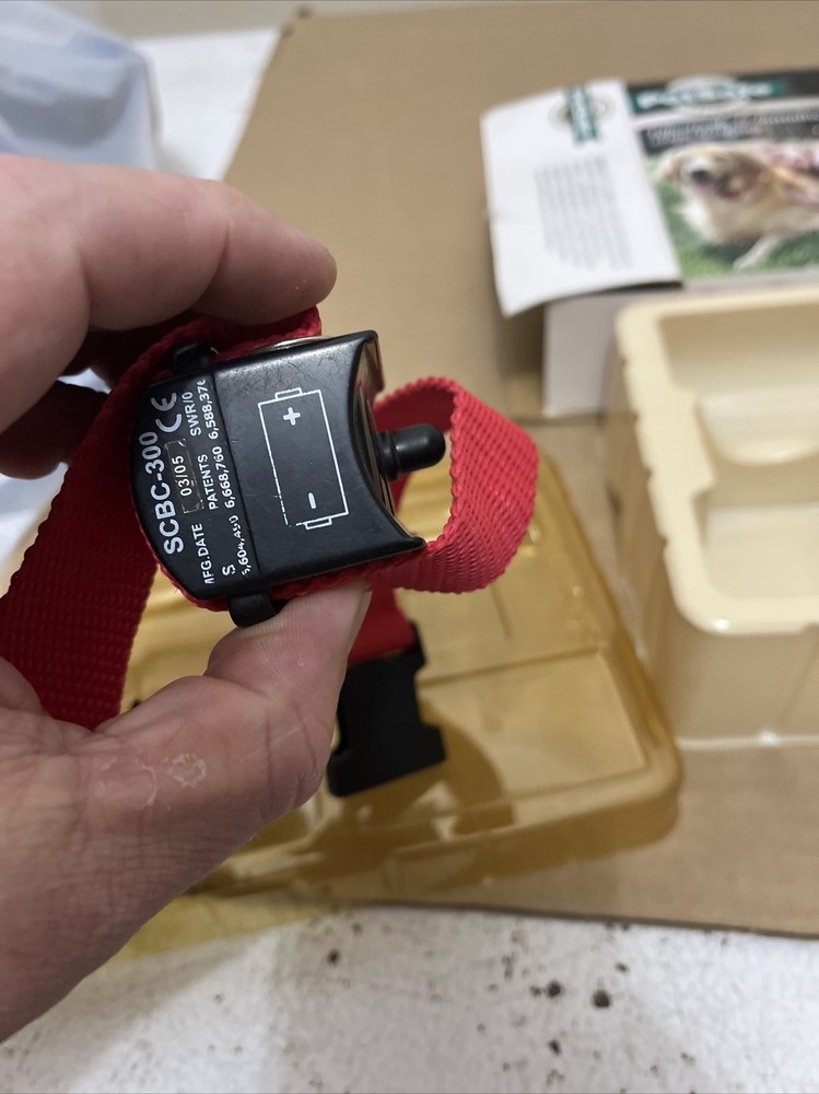 Petsafe Pet Safe Wireless BC-103 OM Basic Dog Bark Control Collar NEEDS BATTERY!