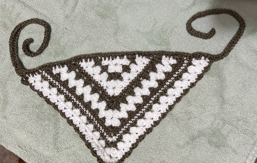 Crochet Bandanna - Handmade
